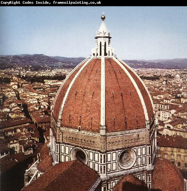 BRUNELLESCHI, Filippo Dome of the Cathedral  dfg